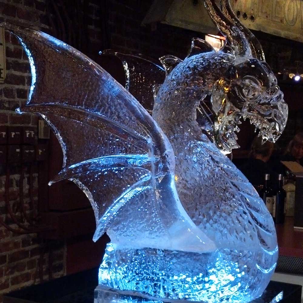 Frequently asked questions about ice sculptures - ice dragon ice