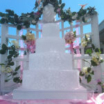 4 Tiered Wedding Cake